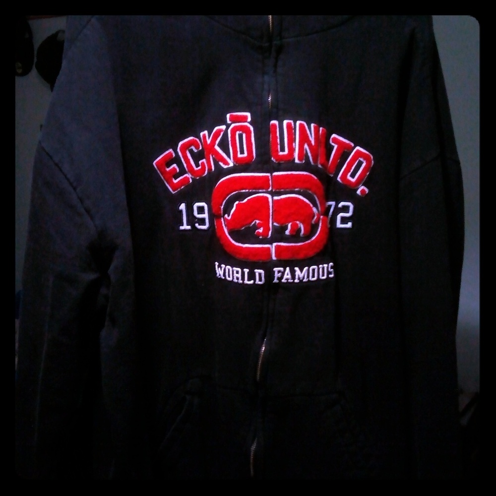 Men Ecko zipper jacket